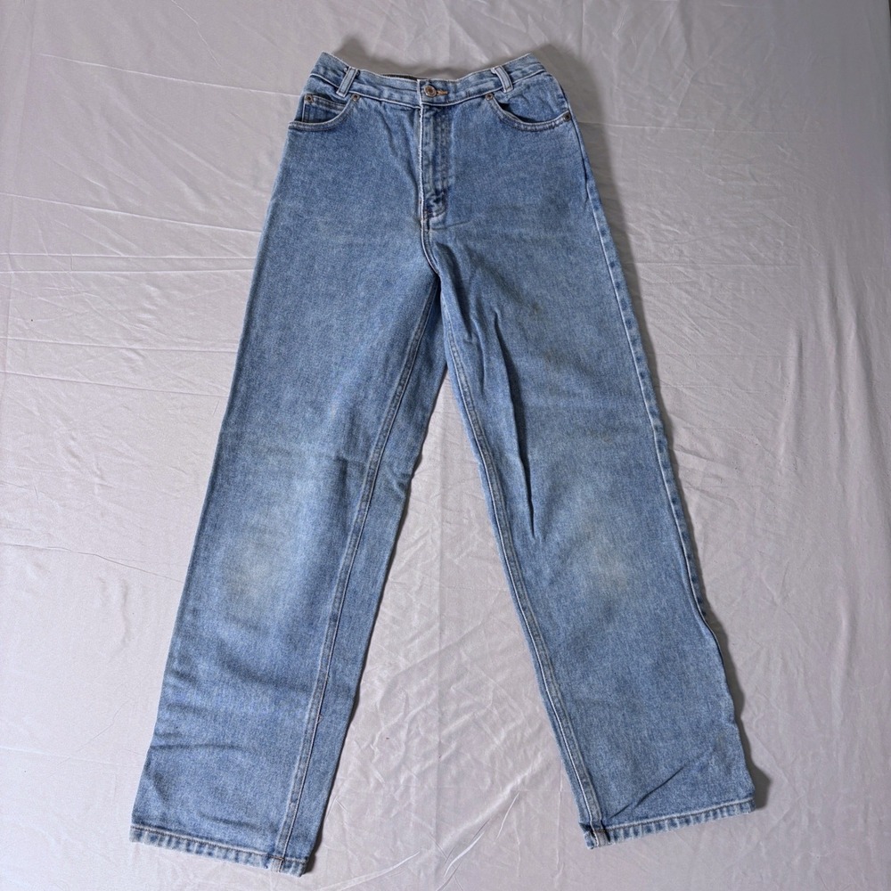 Arizona Jean Co Relaxed Light Wash Straight Leg Denim Jeans Mens 25x29 Vintage - Picture 1 of 8